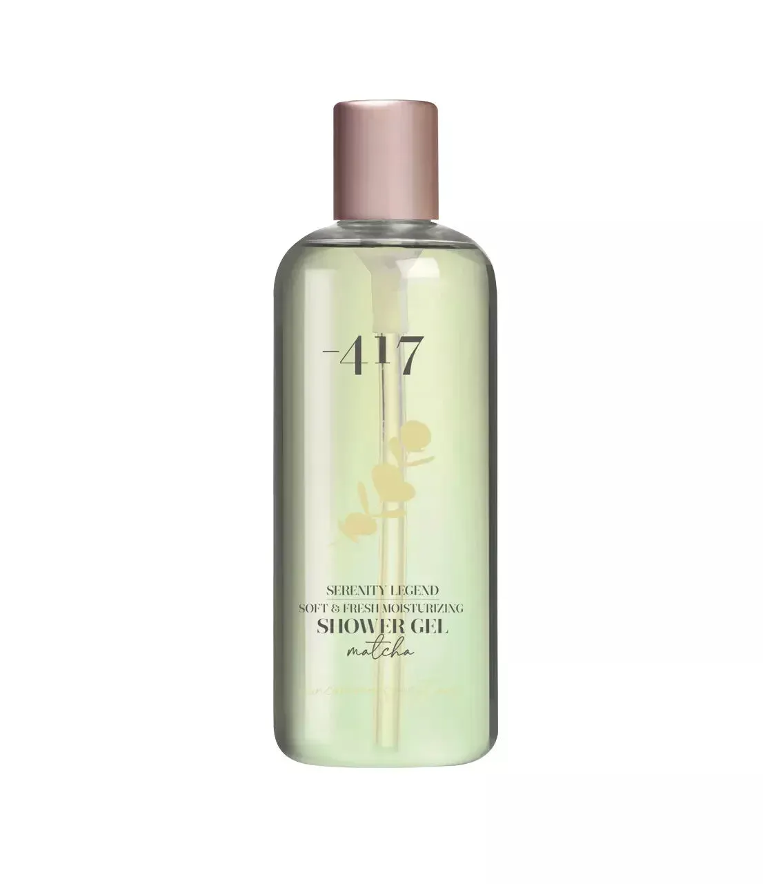 -417 Dead Sea Vegan Fresh Moisturizing Shower Gel Wash Matcha | 350ml/11.8fl.oz