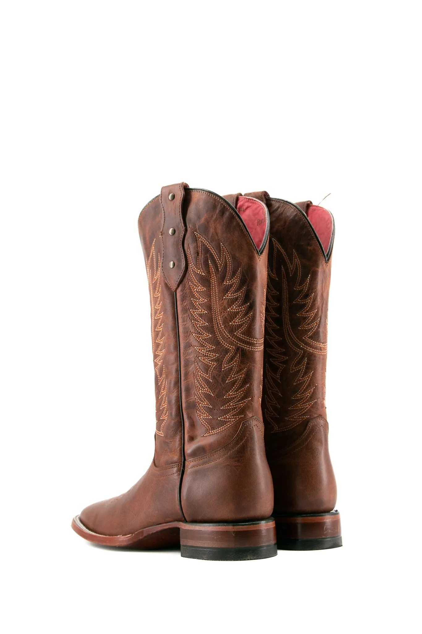 406 Ebano Square Toe Cowgirl Boot