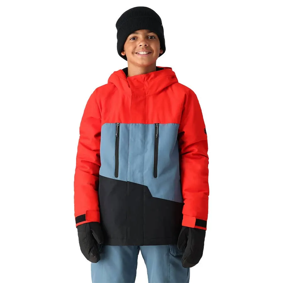 686 Boy's Geo Insulated Jacket - Solar Colorblock