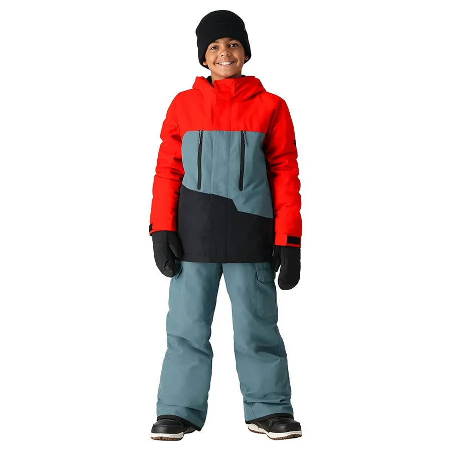 686 Boy's Geo Insulated Jacket - Solar Colorblock