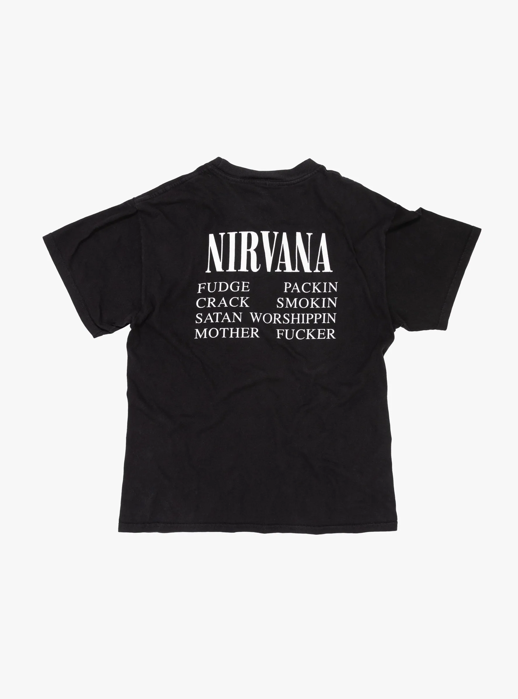 '90s Nirvana Vestibule T-shirt Black