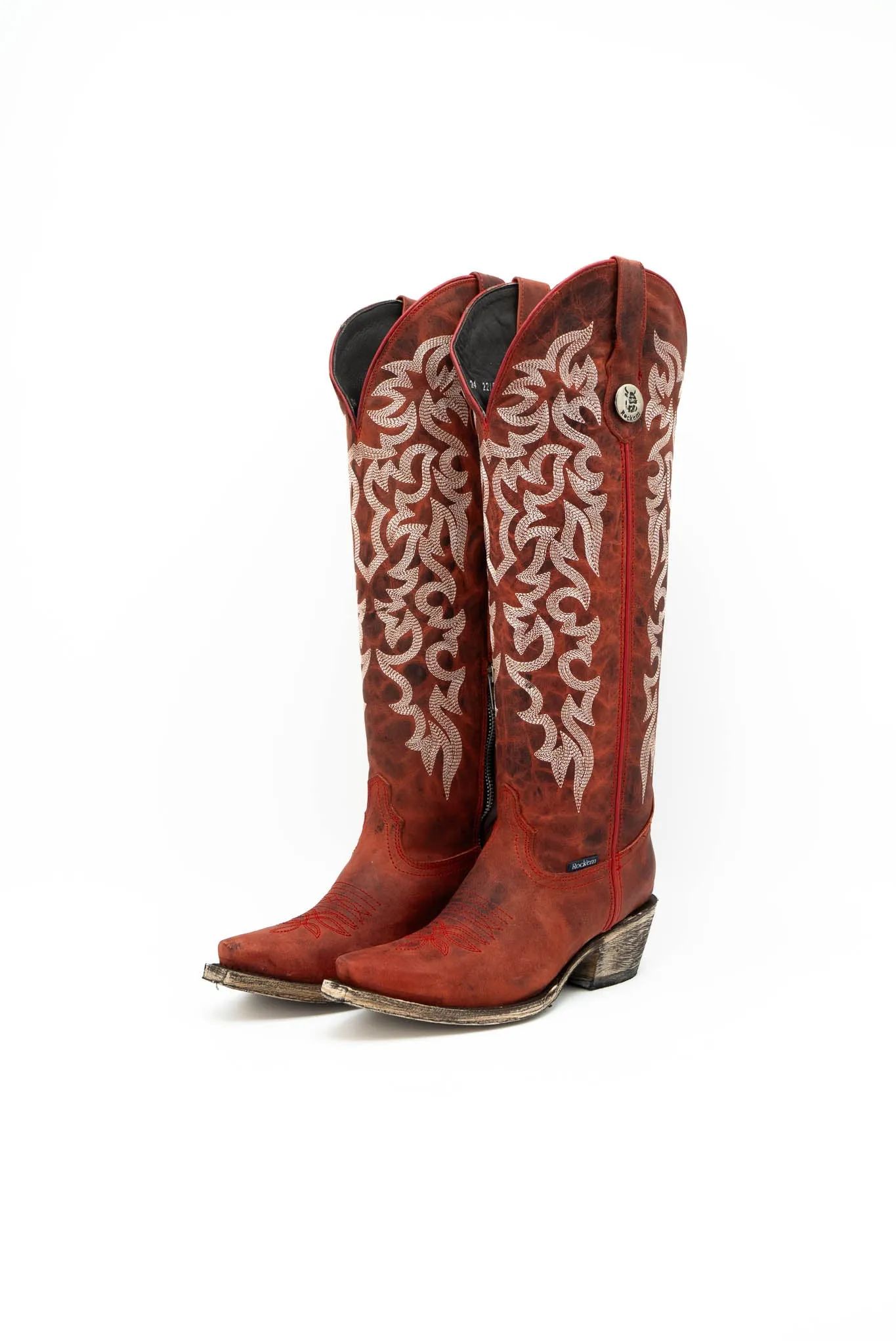 Adela Tall Snip Toe Cowgirl Boot FINAL SALE