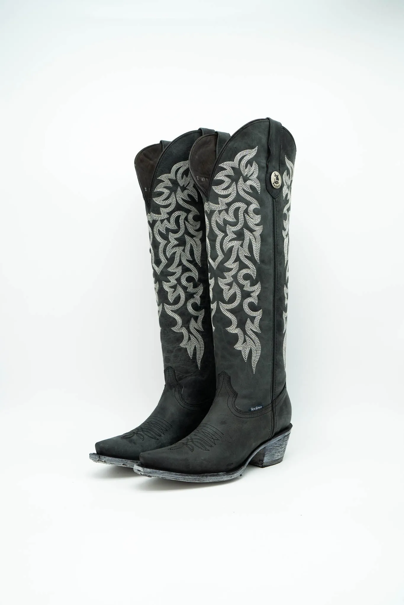 Adela Tall Snip Toe Cowgirl Boot FINAL SALE