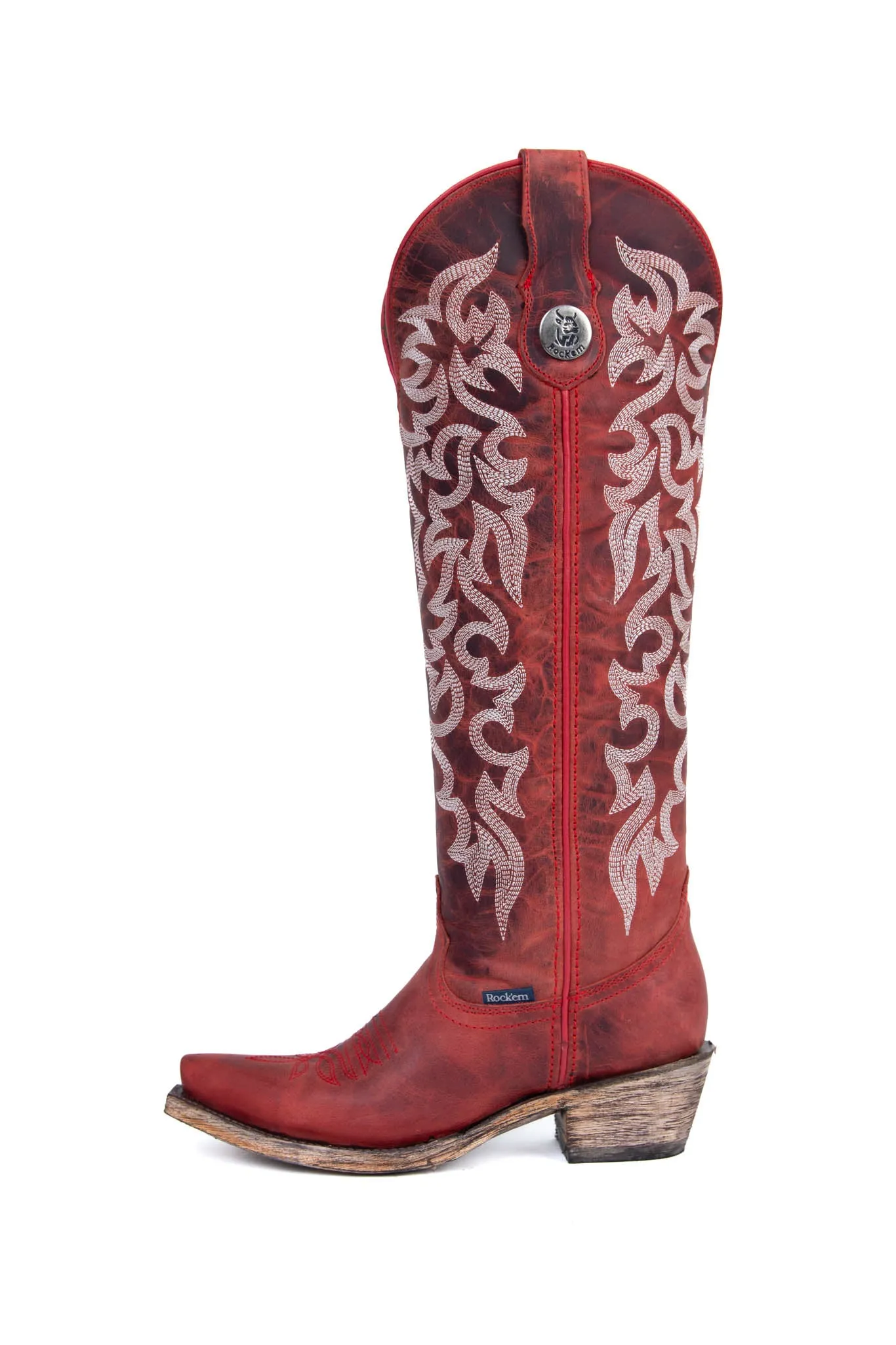 Adela Tall Snip Toe Cowgirl Boot FINAL SALE