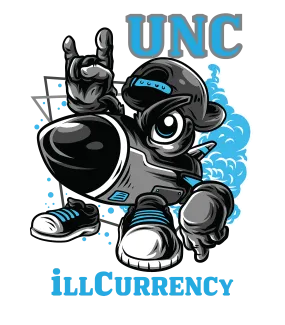 Air Jordan 1 UNC Toe | illcurrency Black T-Shirt (UNC ROCKS)