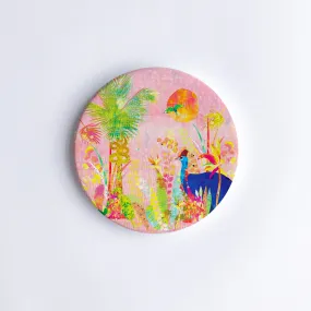 All Good Things are Wild and Free Ceramic Coaster