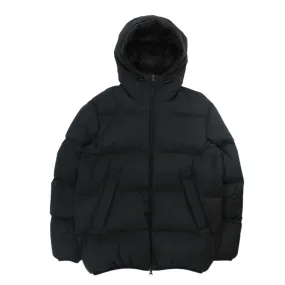 Arket Black Hooded Puffer Jacket