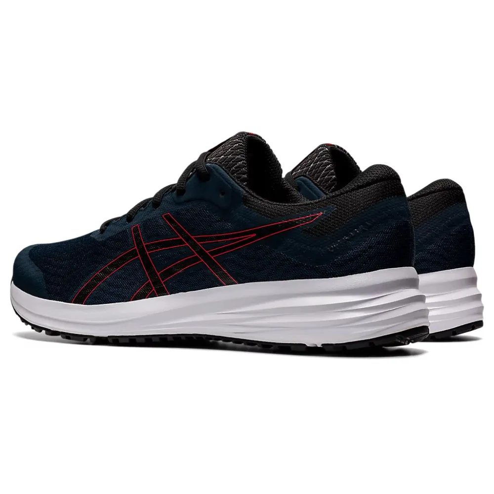 ASICS Men's Patriot 12 Running Shoe (French Blue/Black)