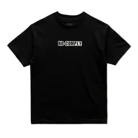 Baker Skateboards x No-Comply Brand Logo Tee Shirt - Black