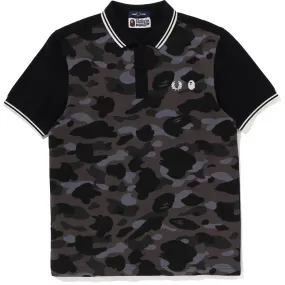 BAPE X FRED PERRY COLOR CAMO POLO MENS