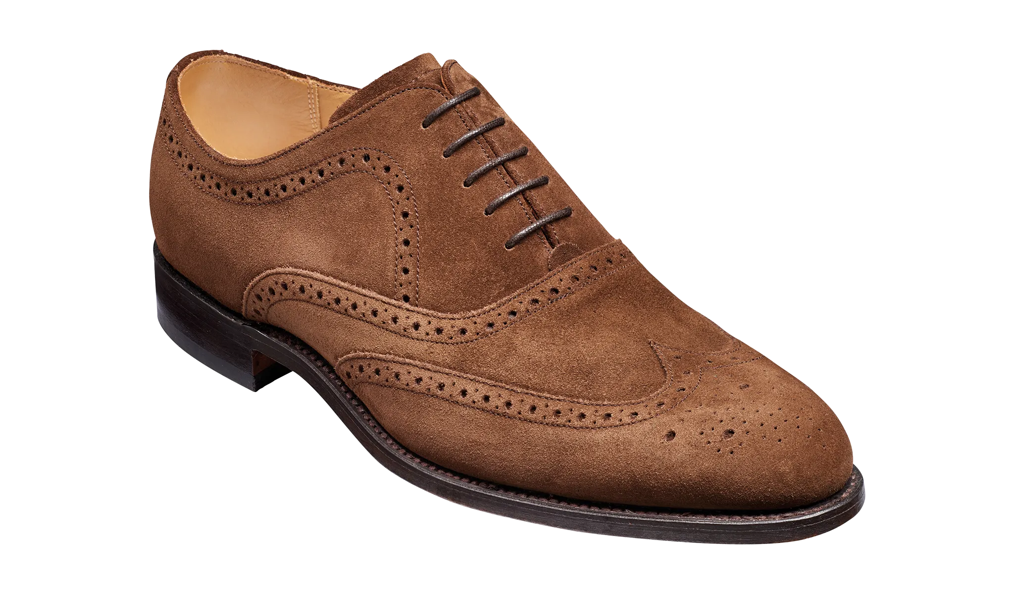 Barker Hampstead Classic Oxford brogue - Castagnia Suede