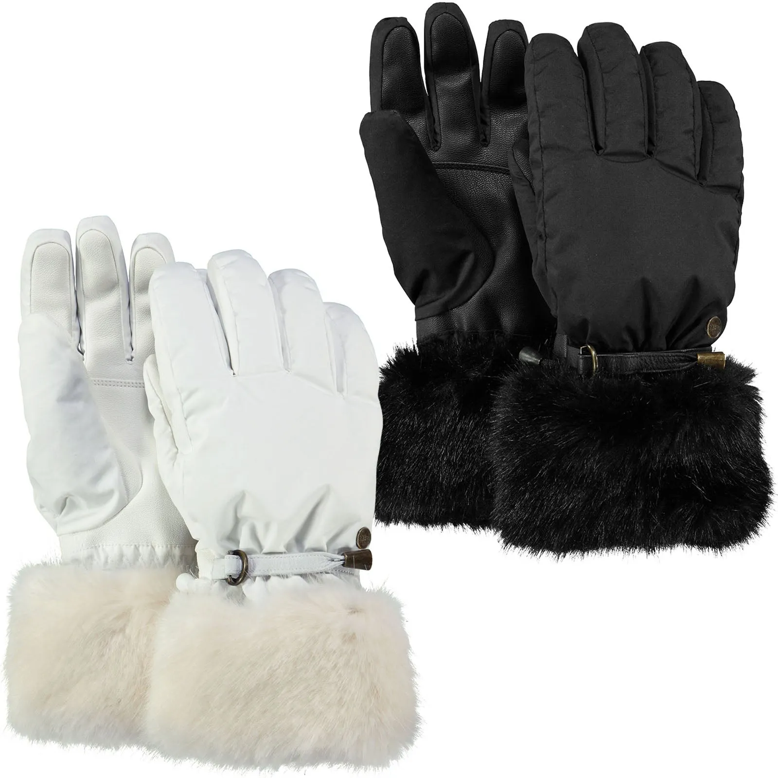 Barts Womens Empire Waterproof Faux Fur Skiing Gloves