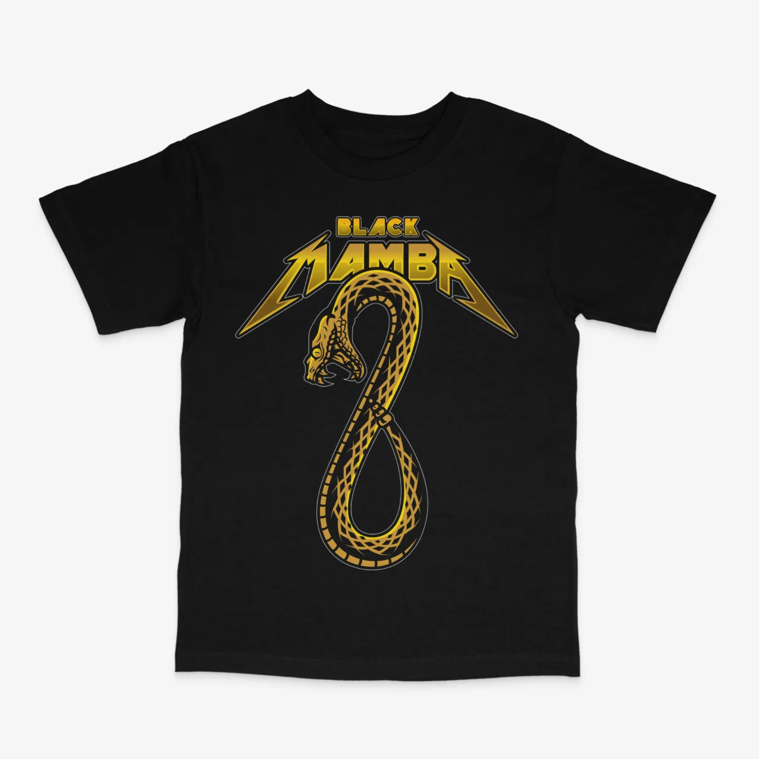 Black Mamba Logo Black Tee