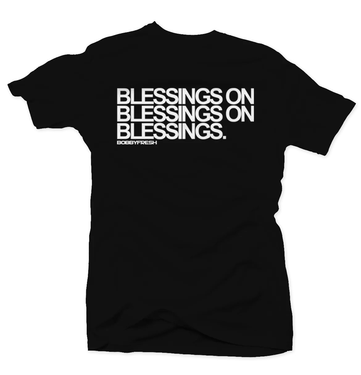 Blessings and Blessings Black/White Tee