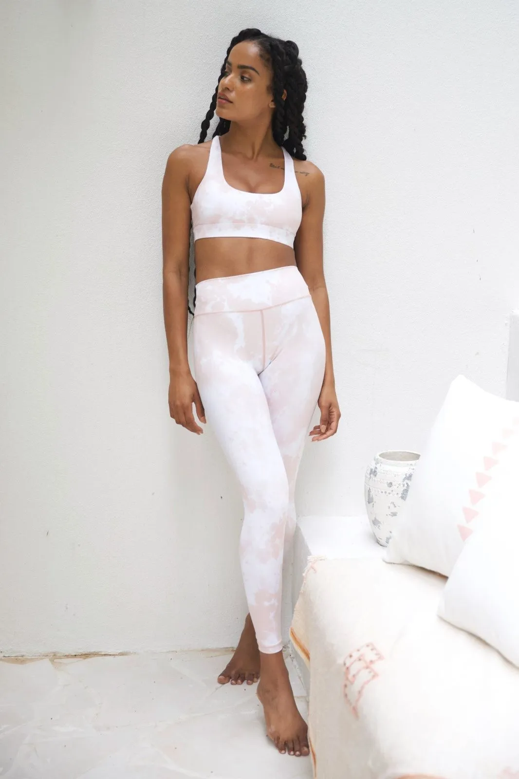 Blush Tie Dye Kavala Legging