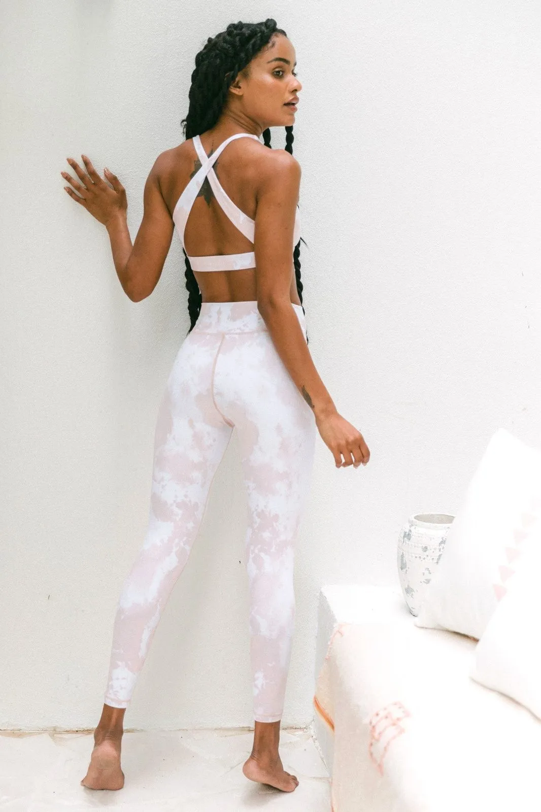 Blush Tie Dye Kavala Legging