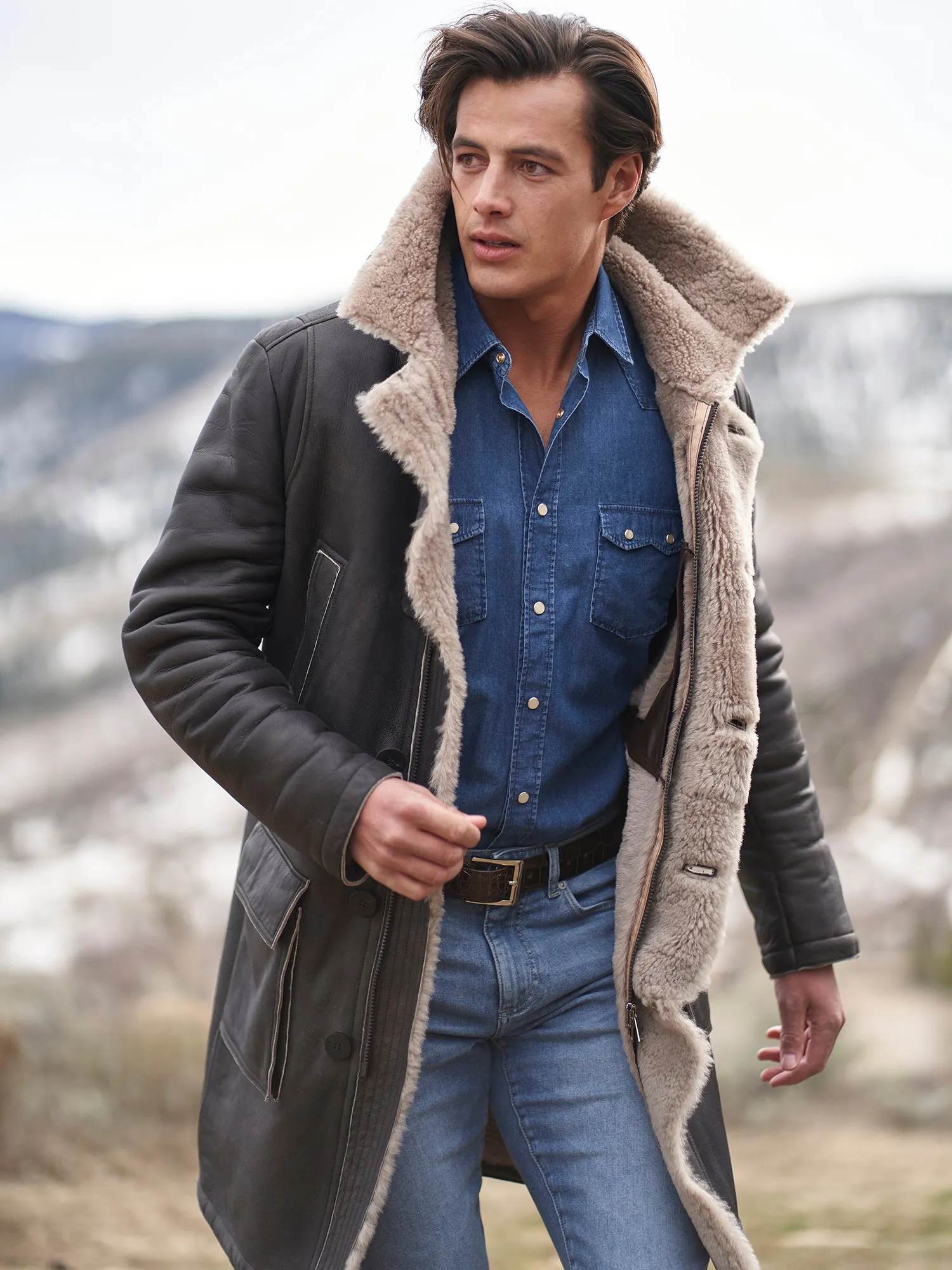 Brando Shearling Coat