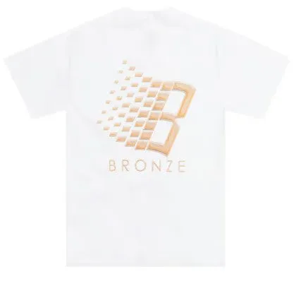 Bronze56k Ballon Logo Tee / White