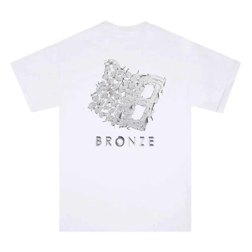 Bronze56K Duct Tape Tee White