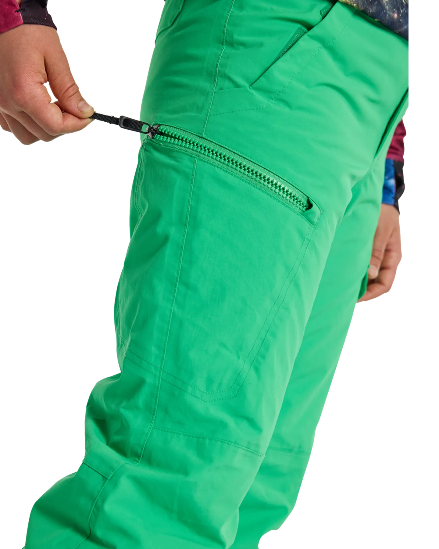 Burton Kids' Exile 2L Cargo Snow Pants - Galaxy Green | Shop Snow Pants & Suits at Trojan Wake Ski Snow & Snow Skier