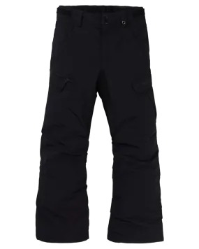 Burton Kids' Exile 2L Cargo Snow Pants - True Black | Shop Snow Pants & Suits at Trojan Wake Ski Snow & Snow Skiers 