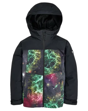 Burton Kids' Lodgepole 2L Snow Jacket - True Black/Painted Planets | Shop Coats & Jackets at Trojan Wake Ski Snow & 