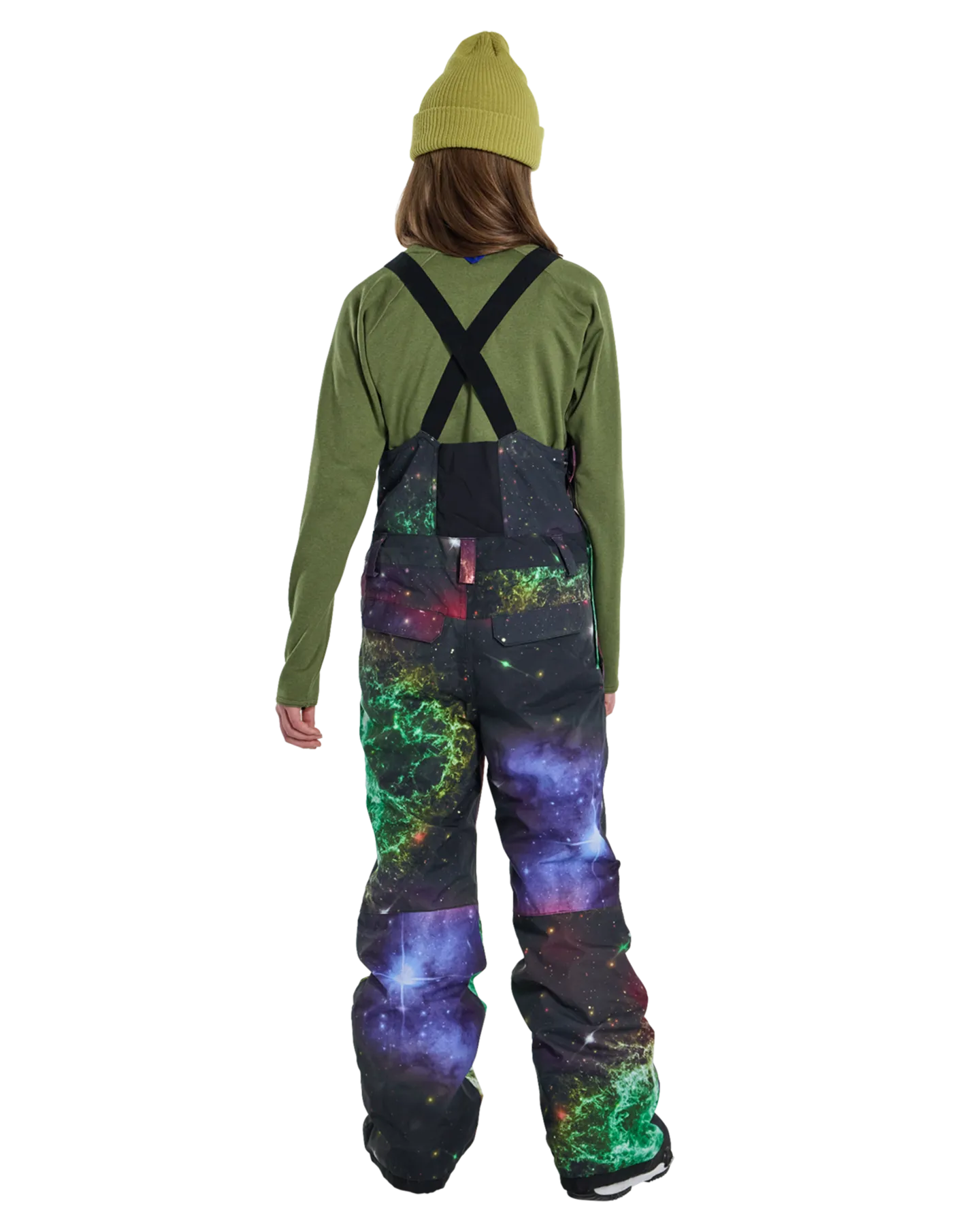 Burton Kids' Skylar 2L Bib Snow Pants - Painted Planets | Shop Snow Pants & Suits at Trojan Wake Ski Snow & Snow Ski