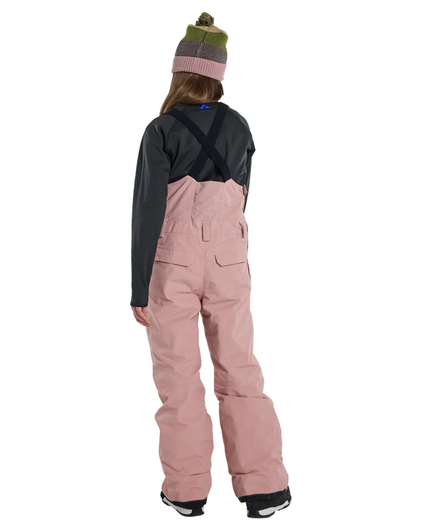 Burton Kids' Skylar 2L Bib Snow Pants - Powder Blush | Shop Snow Pants & Suits at Trojan Wake Ski Snow & Snow Skiers