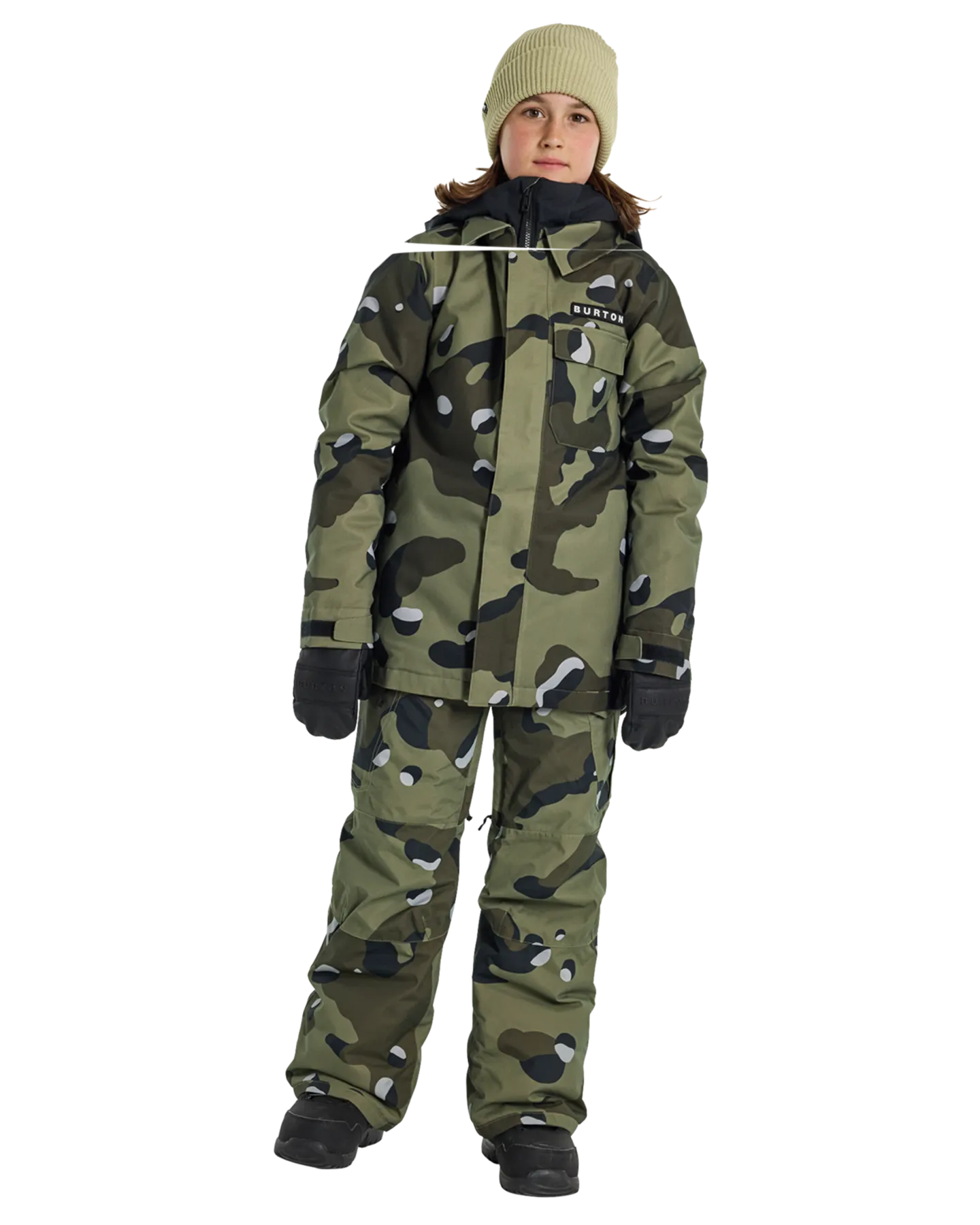 Burton Kids' Uproar 2L Snow Jacket - Forest Moss Cookie Camo | Shop Coats & Jackets at Trojan Wake Ski Snow & Snow S