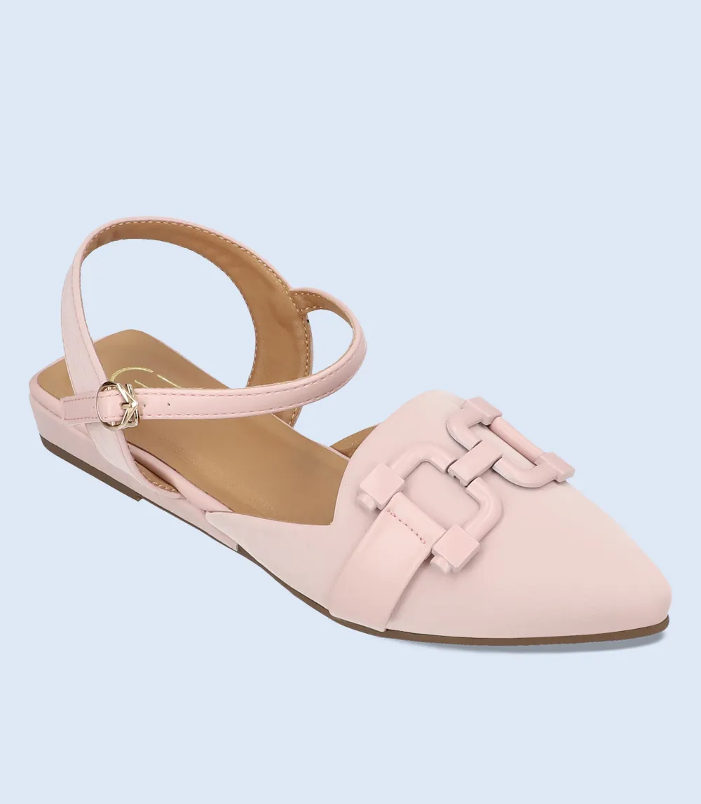 BW8150-TEA PINK-Women Casual Pumps