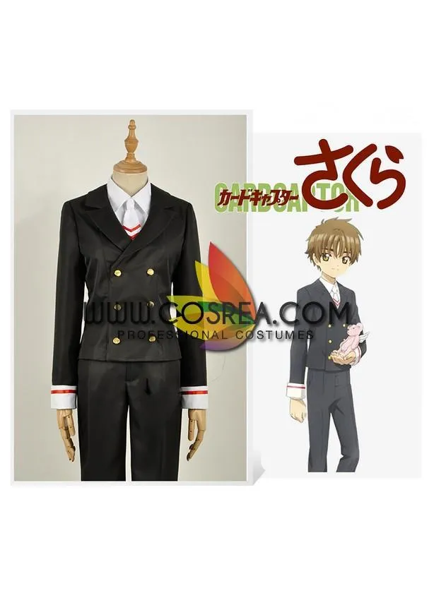 Cardcaptor Sakura Clear Card Syaoran Middle School Uniform Cosplay Costume