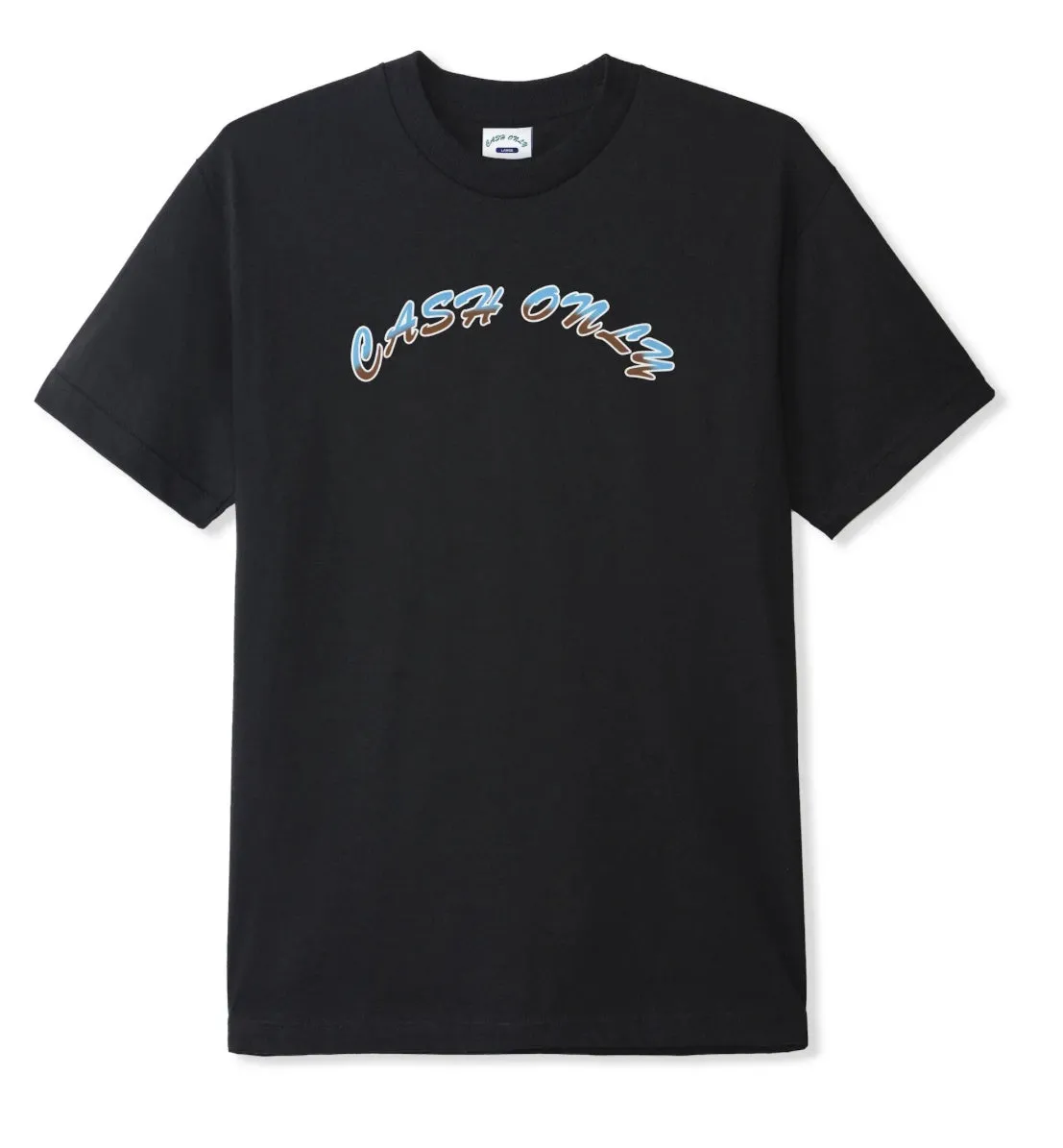 Cash Only. Logo Tee / Black