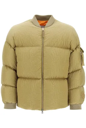 Centaurus Croco Embossed Puffer Jacket