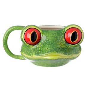 Ceramic Shaped Head Mug - Tree Frog MUG213