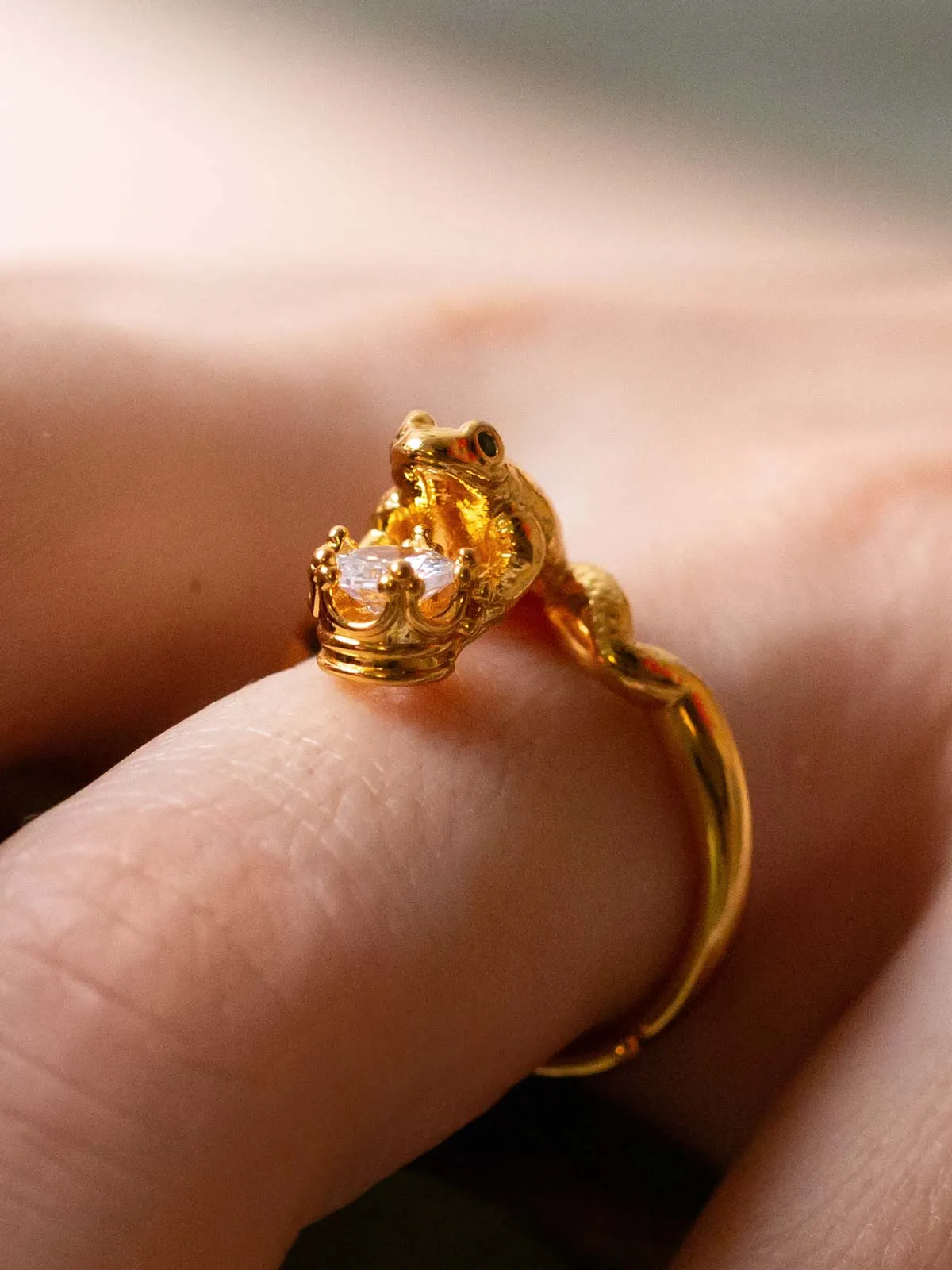 Charming Frog Ring