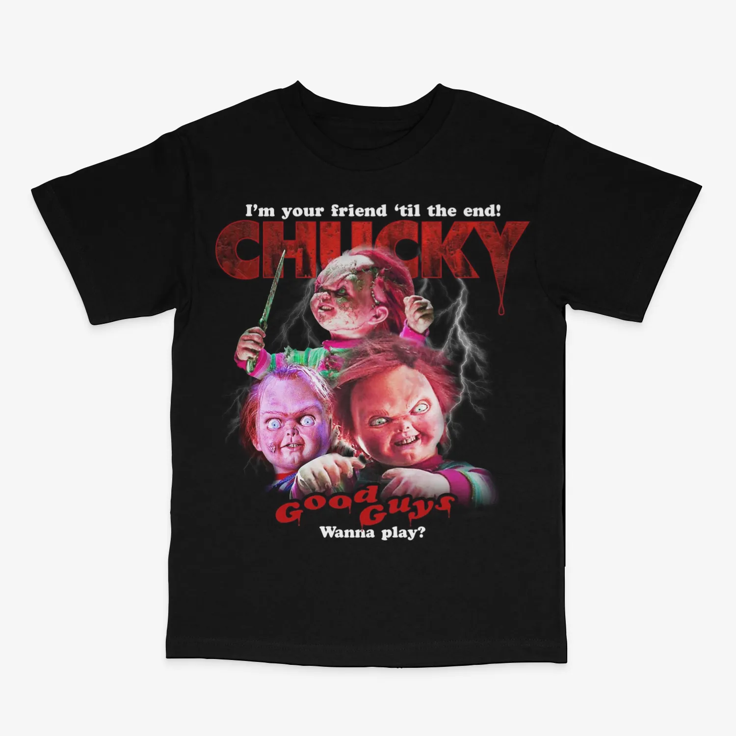 Chucky Black Tee (2022 Drop)