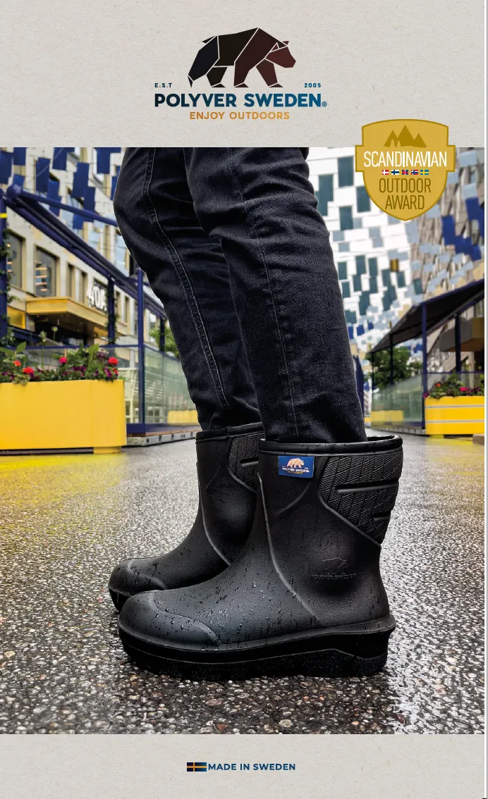 Classic Winter Low Waterproof Boot from Polyver Sweden