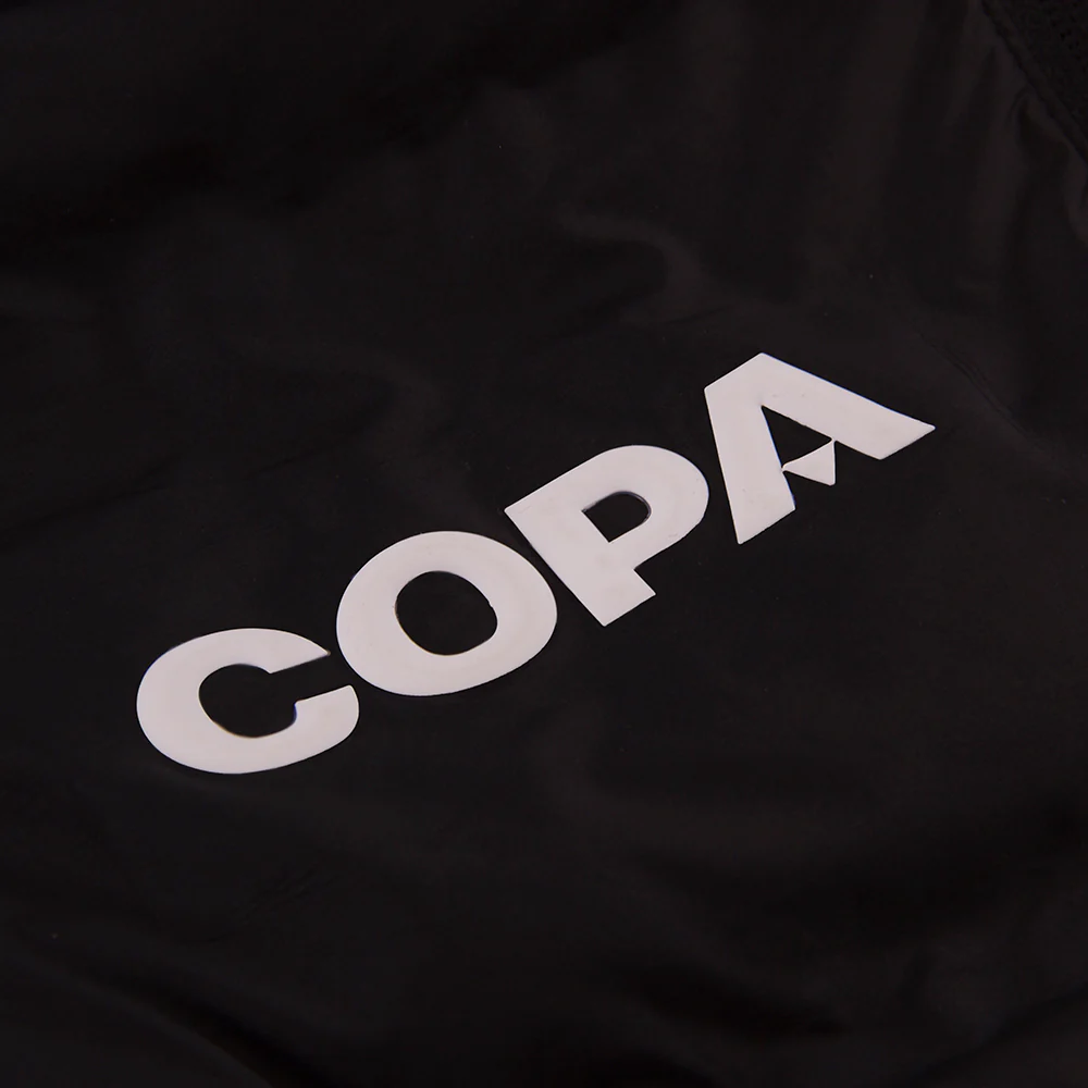 COPA Football - Hooded Puffer Jacket - Black