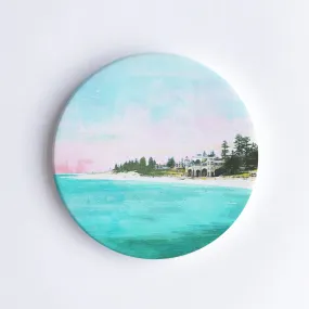 Cottesloe Beach Ceramic Coaster