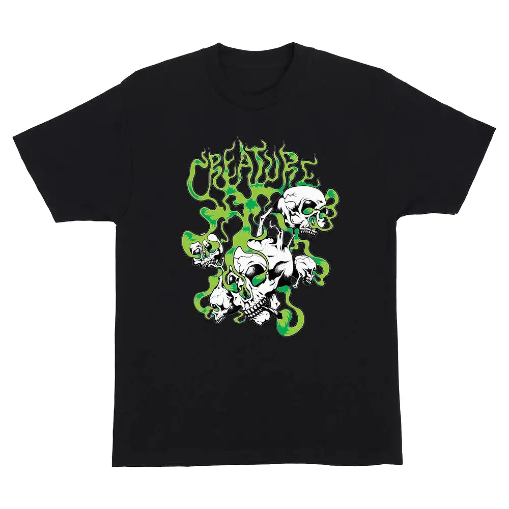 Creature Head High Regular Tee Black