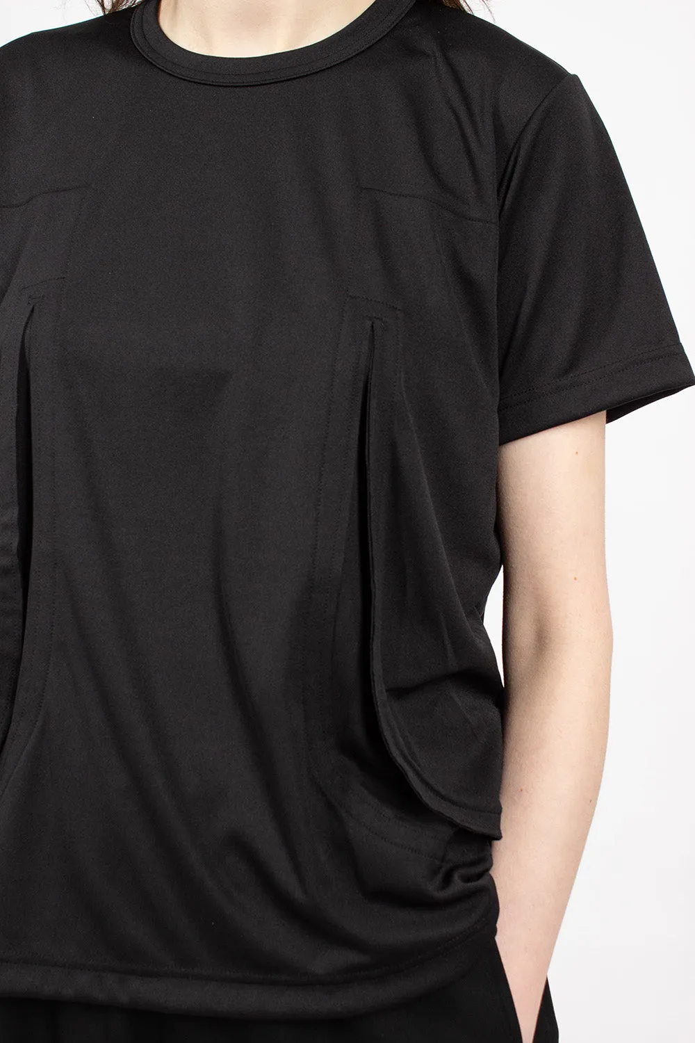 Cut T-Shirt Black