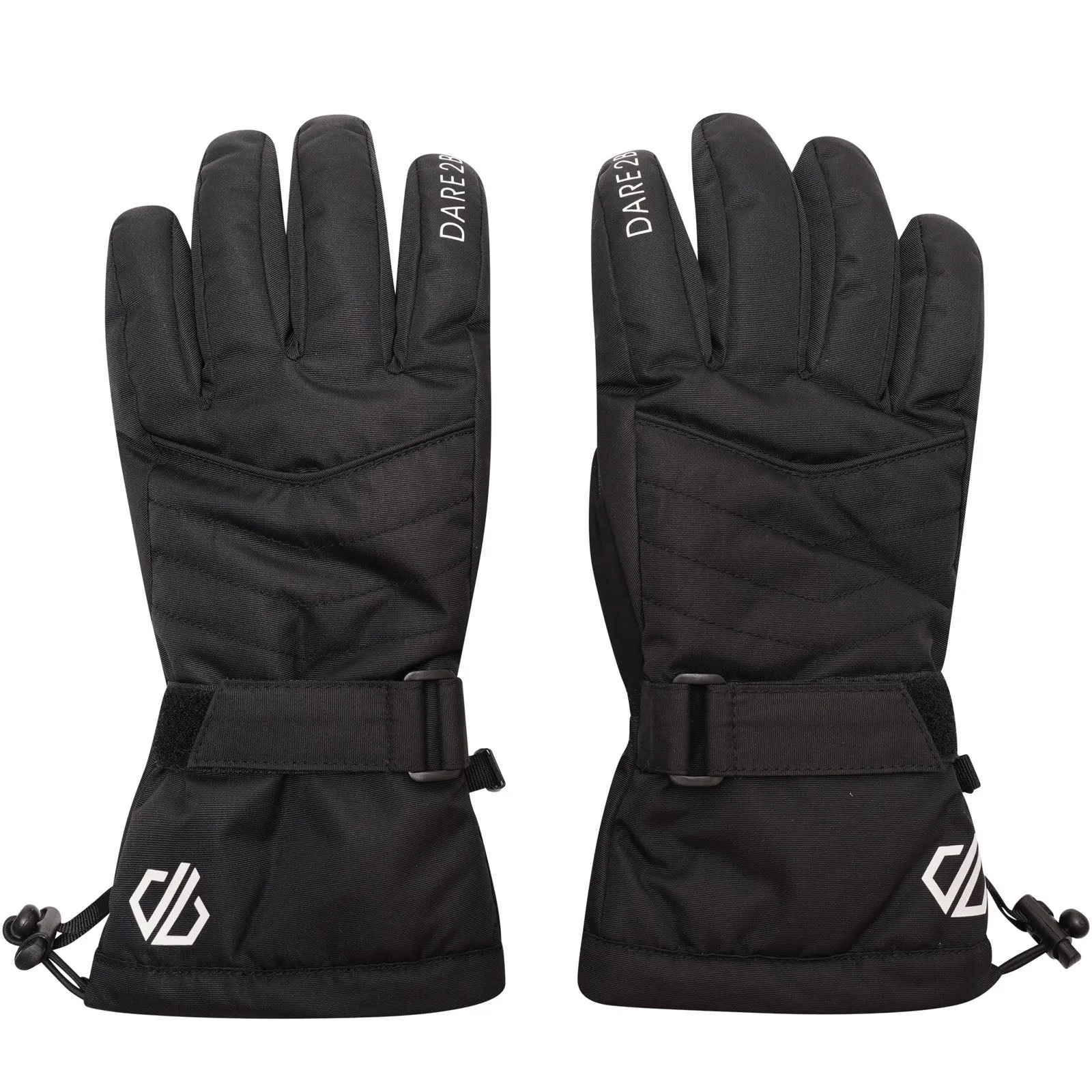 Dare 2b Womens Acute Adjustable Waterproof Ski Gloves - Black