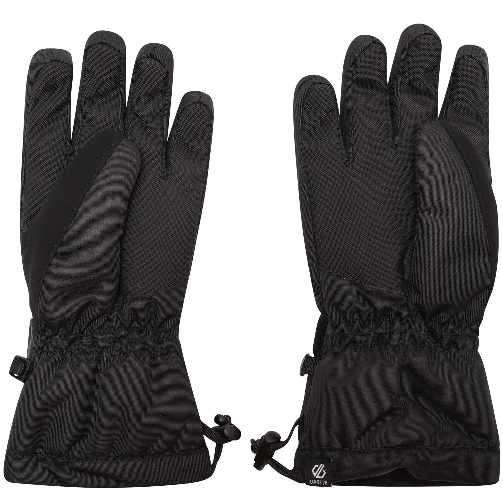 Dare 2b Womens Acute Adjustable Waterproof Ski Gloves - Black