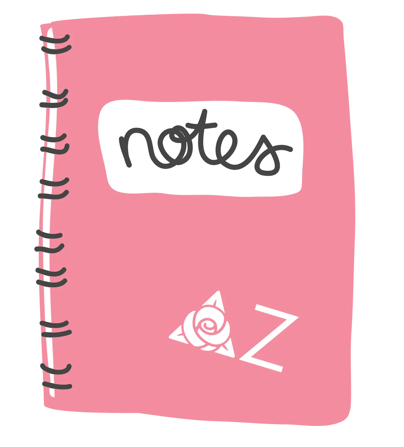 Delta Zeta Sticker - Notebook