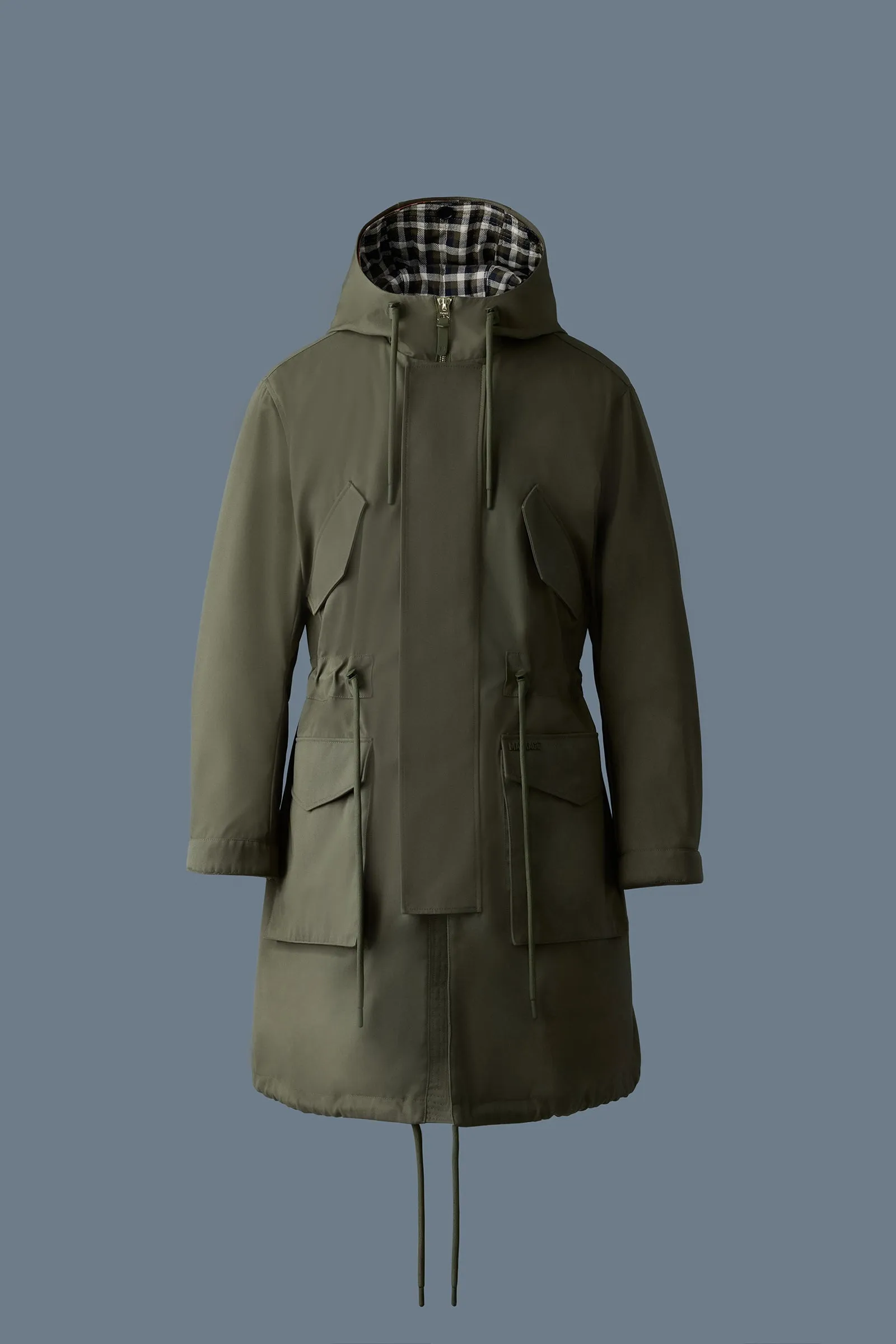 DESMOND 3-in-1 light down long parka