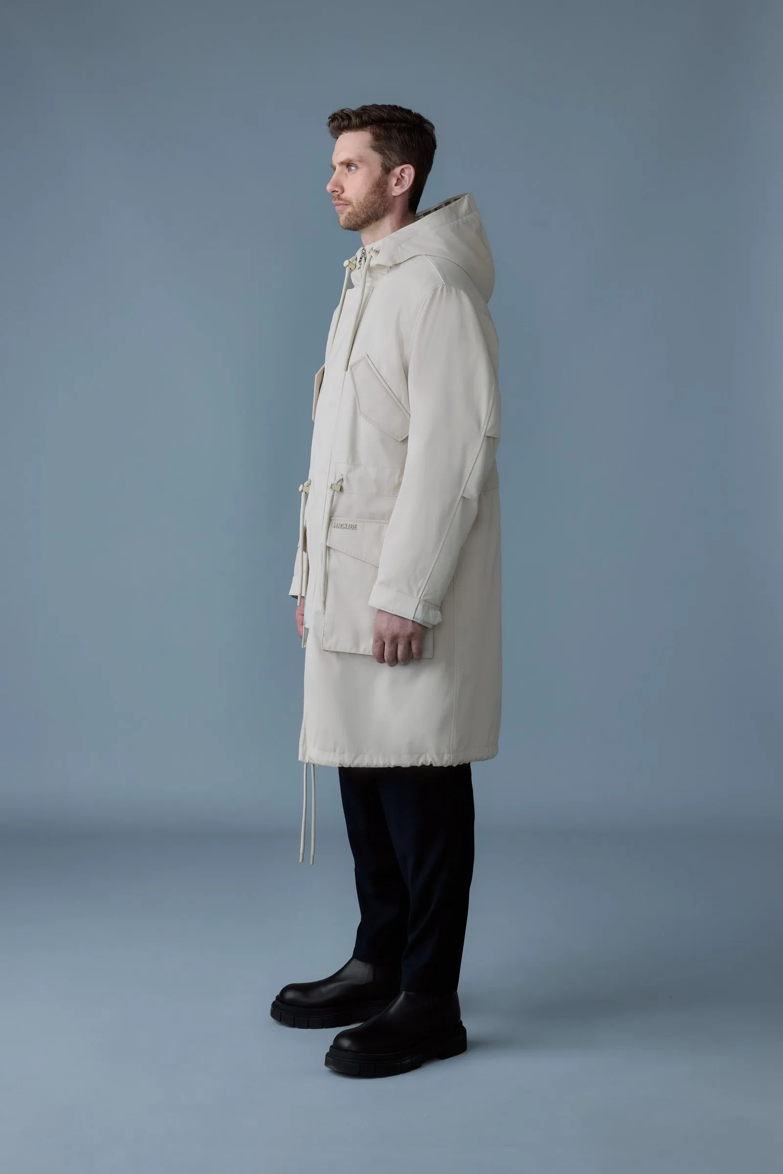 DESMOND 3-in-1 light down long parka