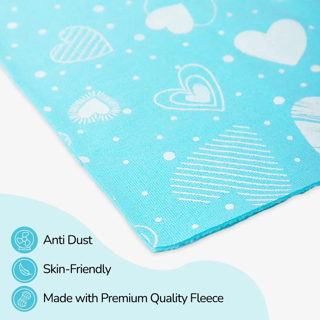 Diaper Changing Mat (Breezy Blue) - Small and Medium (pack of 2)