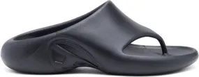 Diesel Sa-Maui X logo-embossed flip-flops Black