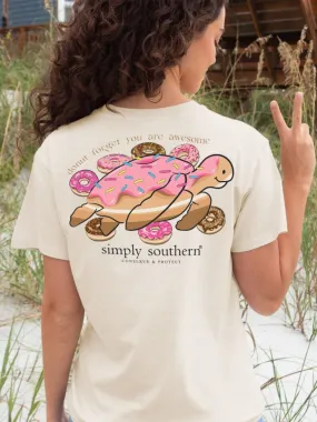 Donut Forget Turtle Tracker Short Sleeve T-Shirt