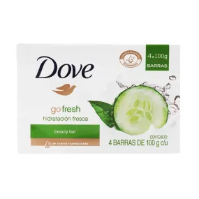 Dove Fresh Touch Beauty Cream Bar 100 g X 4